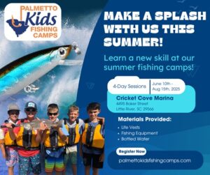 Fishing camp in Myrtle Beach SC
