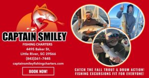 fall fishing trips in Myrtle Beach SC