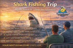 shark fishing trip in Myrtle Beach SC