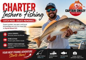 charter inshore fishing in Myrtle Beach SC