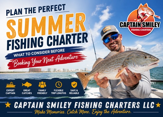 summer fishing charter in Myrtle Beach SC